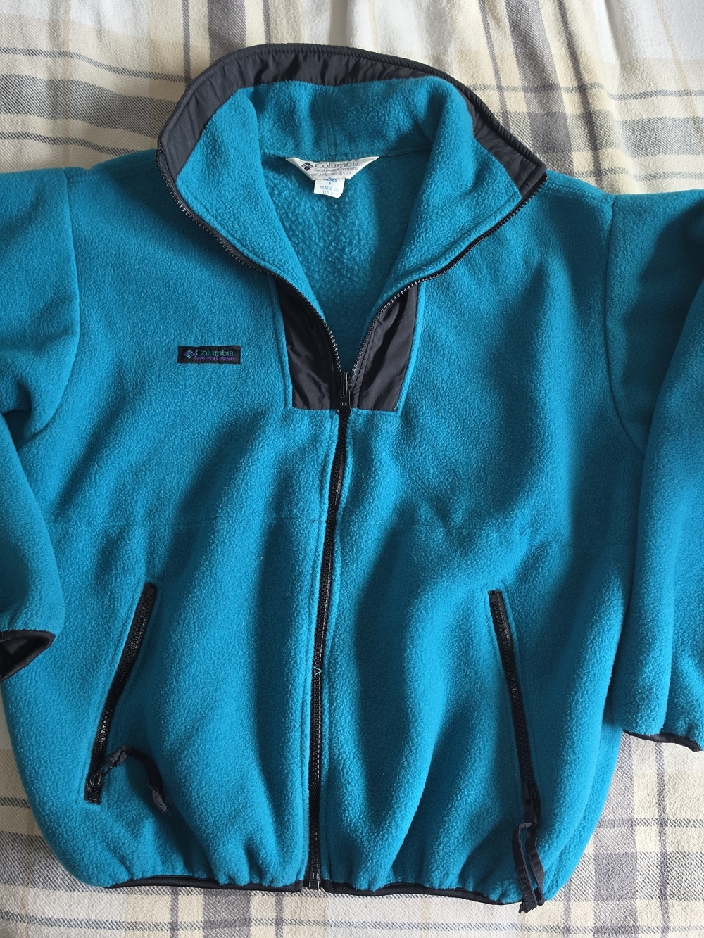 Columbia Teal Women's Fleece Top